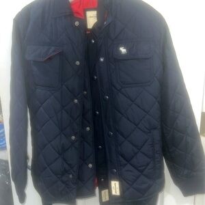 Boys Abercrombie quilted coat